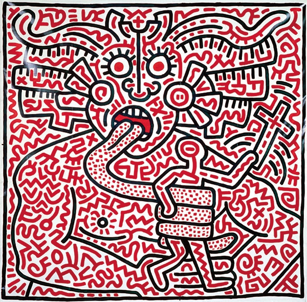 Opera Untitled di Keith Haring