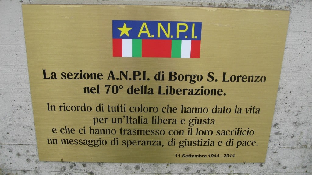 Targa sezione ANPI