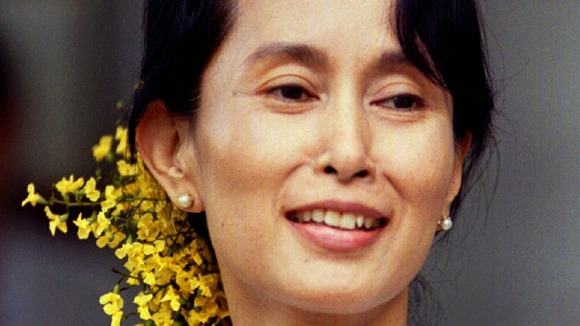 La leader birmana Aung San Suu Kyi