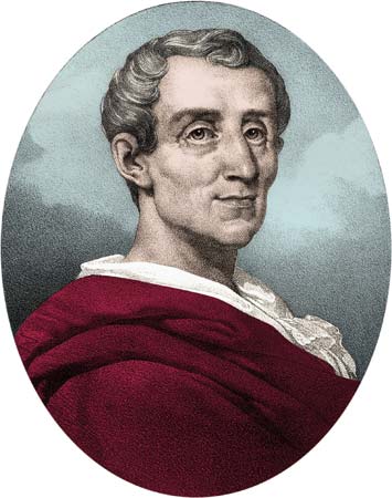 Charles-Louis de Secondat, barone de La Brède e di Montesquieu, noto solo come Montesquieu