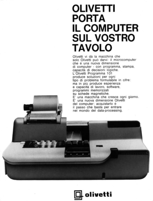 P101 italia pubblicita