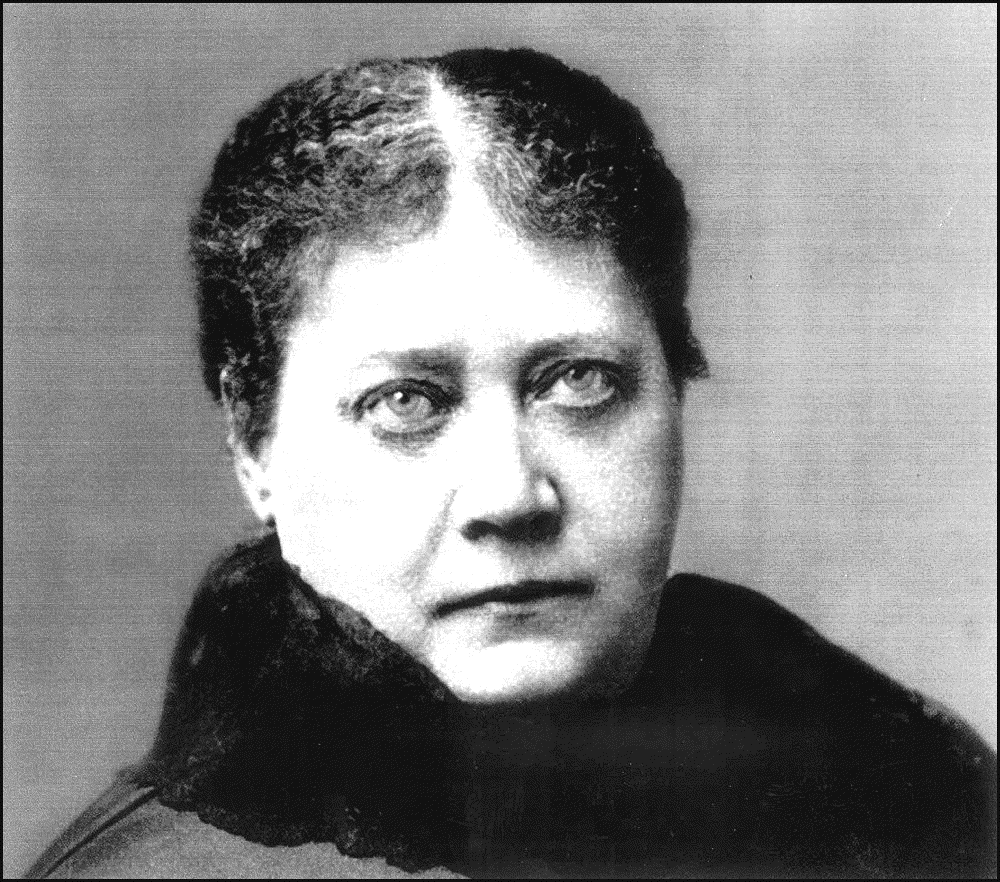 La fondatrice del movimento “ariosofista”, Helena Petrovna Blavatsky, (da http://www.ralphmag.org/HI/blavatsky1000x882.gif)