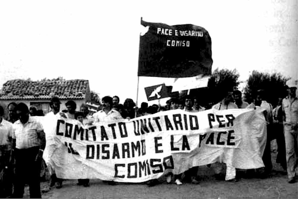 6 agosto 1983: manifestazione a Comiso