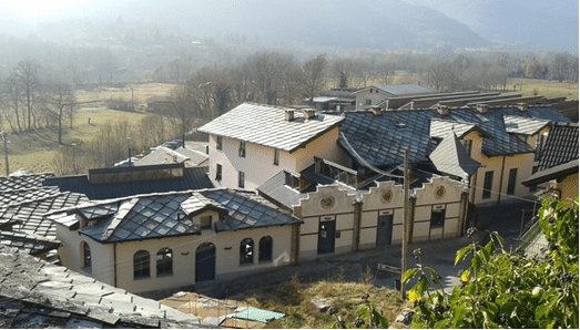 La ex fabbrica Crumiere di Villar Pellice