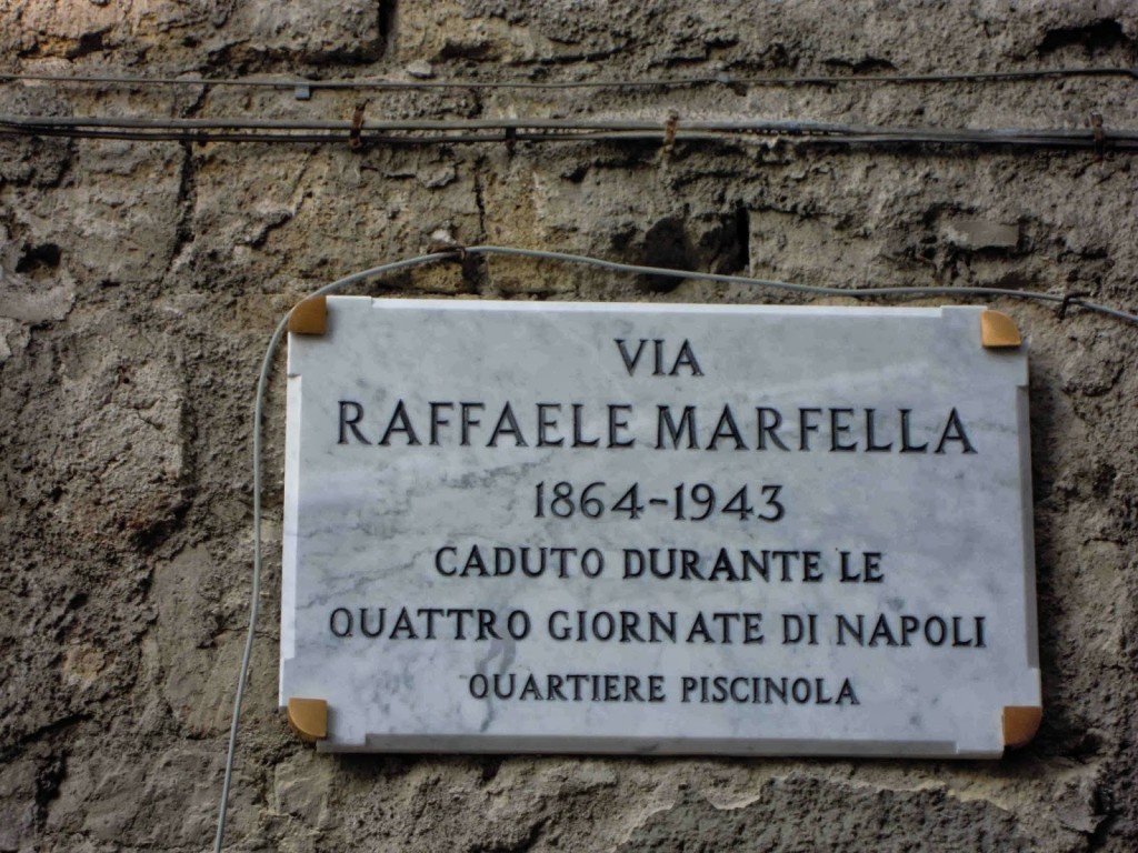 targa marfella - 4 giornate napoli