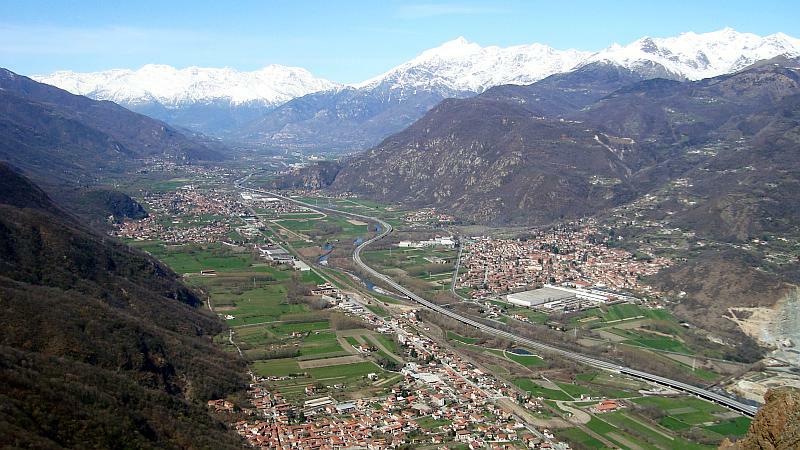 Un’immagine della Valsusa oggi