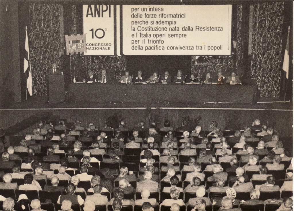 E' a Milano che si riunisce, al Teatro Manzoni, il 10° Congresso Nazionale dell'ANPI nel dicembre 1986