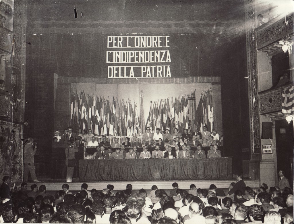 il 3° Congresso Nazionale dell'ANPI si svolge a Roma nel 1952