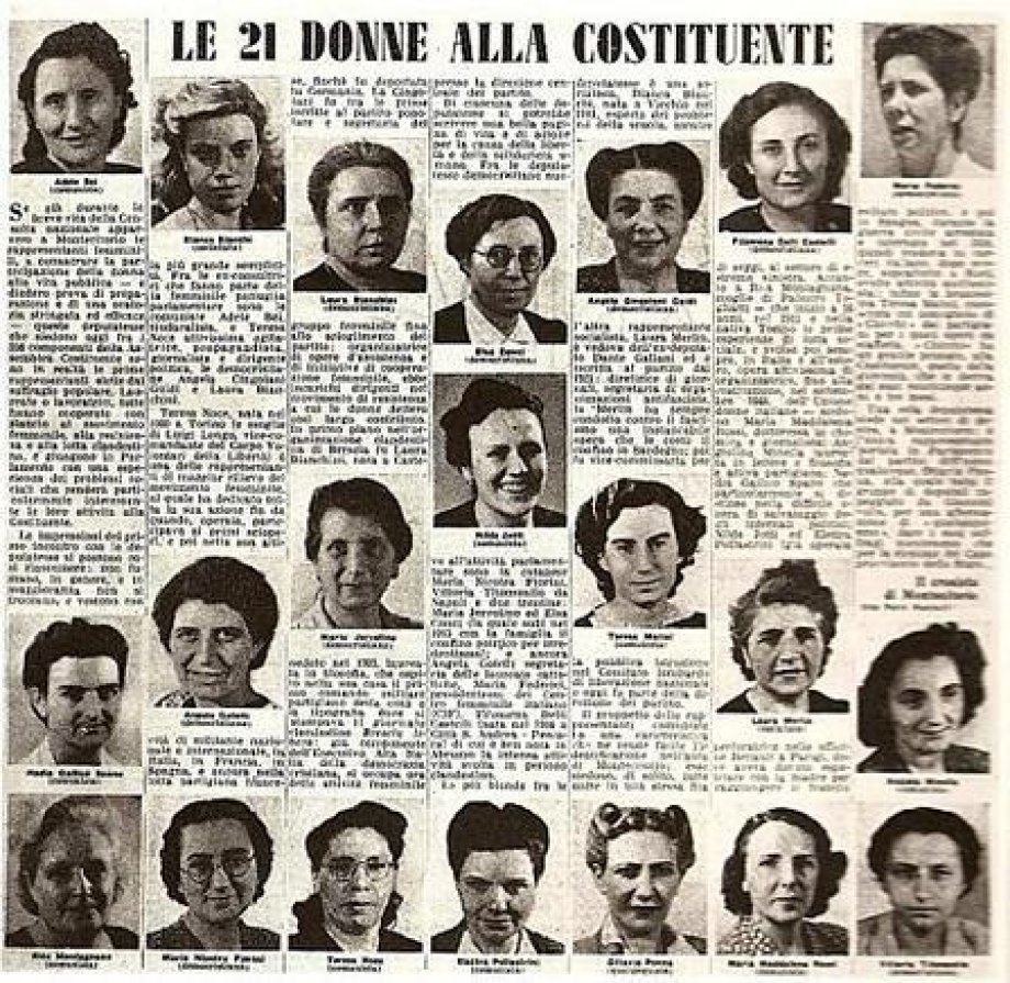Donne della Costituente