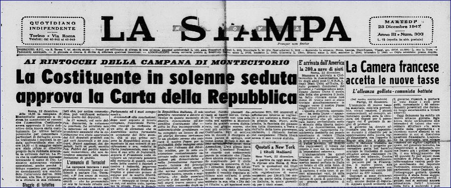 La Stampa - costituzione1