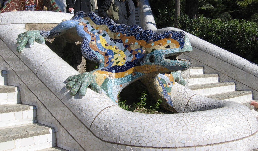 Park_Güell_Dragon_Restored