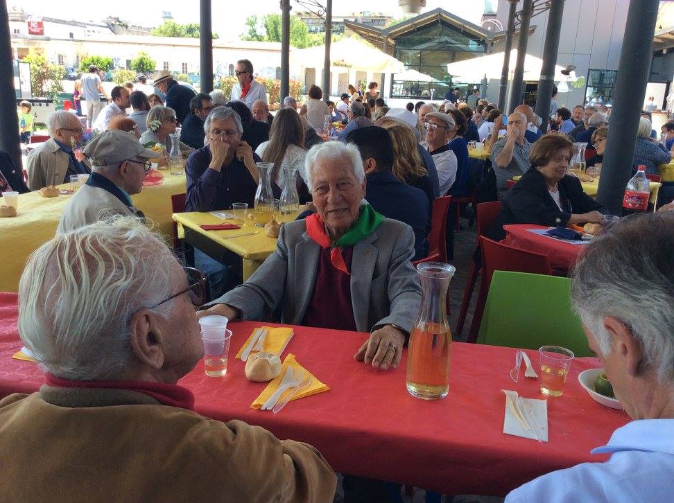 Roma 4 giugno 2016 - pranzo partigiani