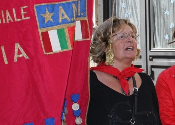 La Presidente del Comitato Provinciale ANPI, Santina Sconza (da http://www.newsicilia.it/wp-content/uploads/2016/04/Santina-Sconza-Anpi-Catania-670x479.jpg)