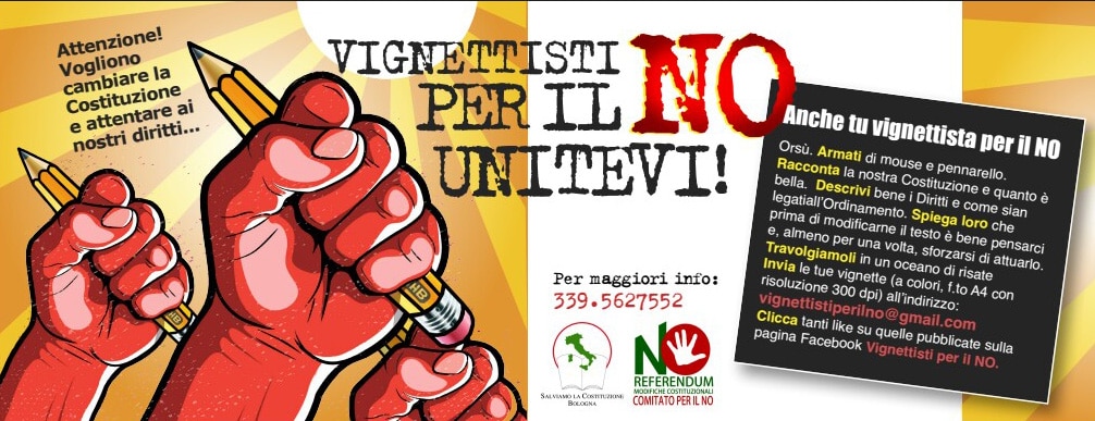 vignettisti x il NO -tagliata