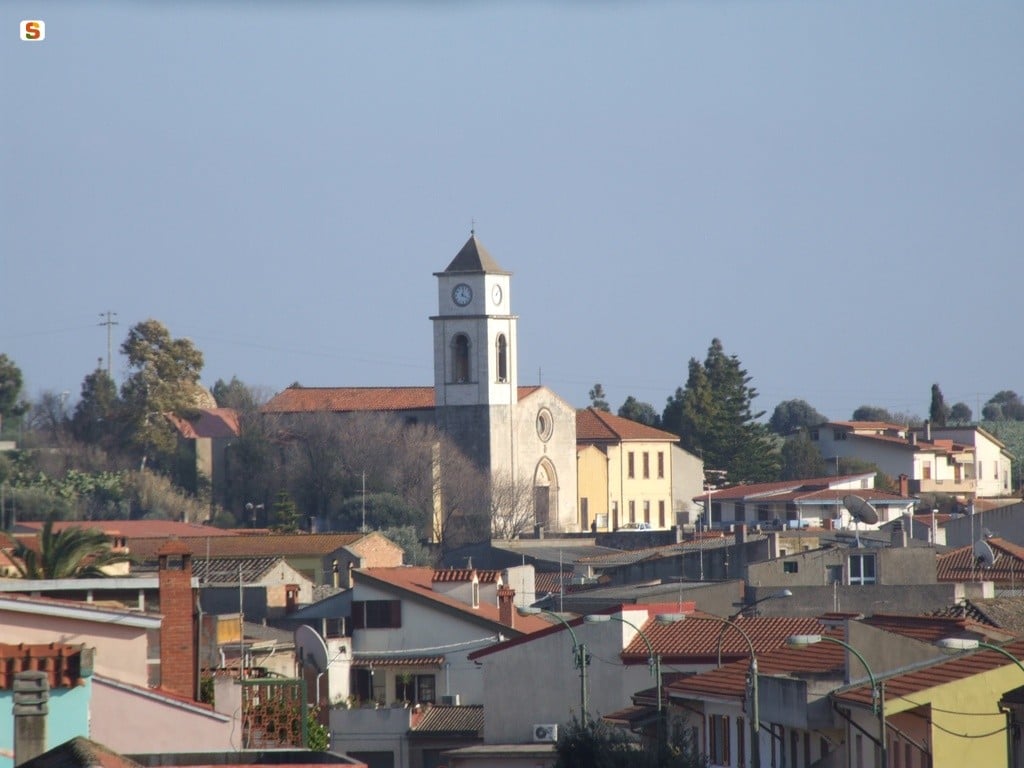Panorama di Samassi (Cagliari). Da http://www.sardegnadigitallibrary.it/mmt/1024/46937.jpg
