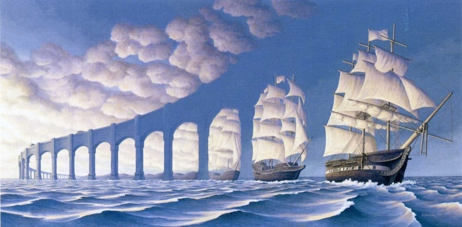 Rob Gonsalves (da http://www.incredibilia.it/wp-content/uploads/2015/12/artisti-eccezionali-001.jpg)