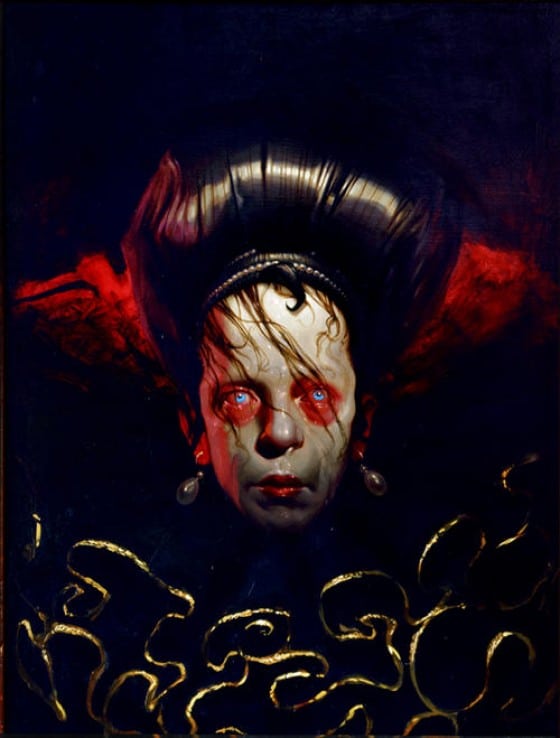 Tela di Michael Hussar (da http://www.collater.al/wp-content/uploads/2013/02/hussar-buffoon-e1361638441516.jpg)