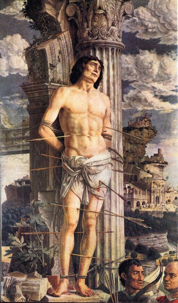 Il martirio di San Sebastiano (da http://www.rodoni.ch/busoni/bibliotechina/sebastiano/sansebastiano.jpg)