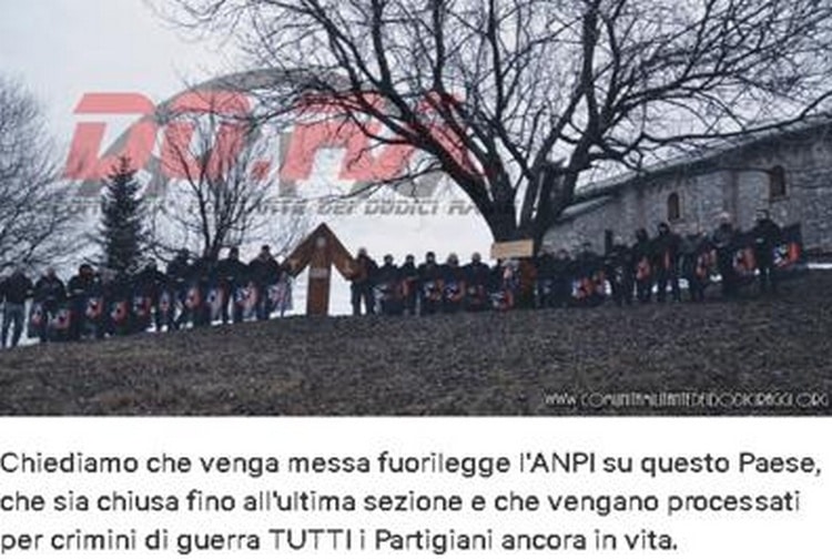 Il delirante appello dei neonazisti di Varese