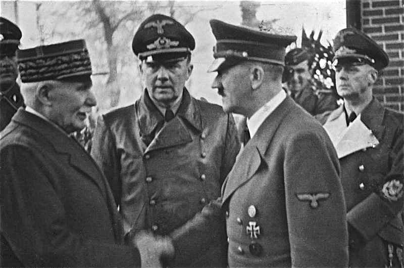 1940: Pétain con Hitler