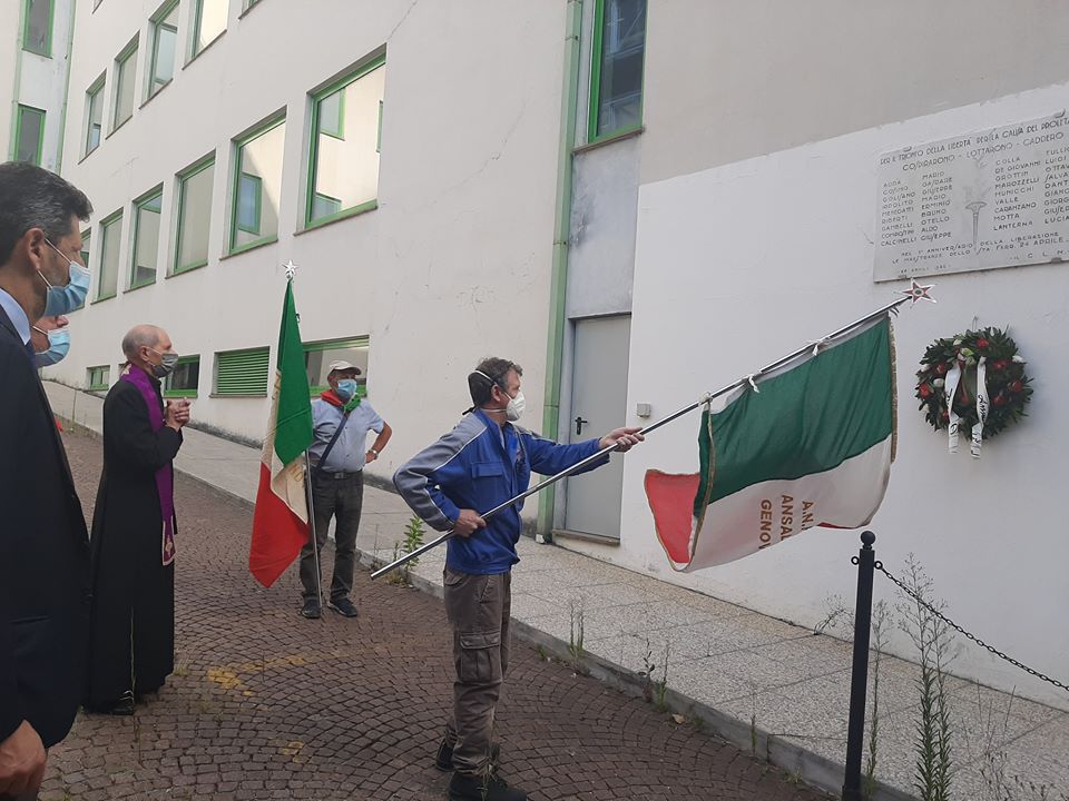 Genova. All’Ansaldo con la sezione Anpi si sono commemorati sia la Resistenza sia i morti sul lavoro
